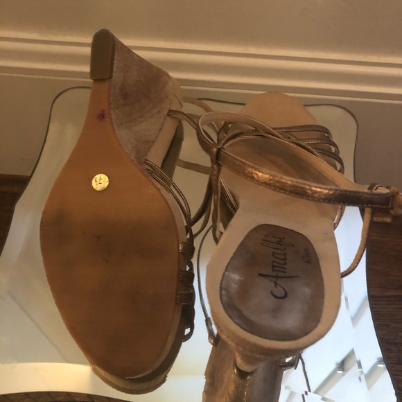 Ingledew’s Wedge Leather Sandal Size 7.5 - Picture 6 of 7